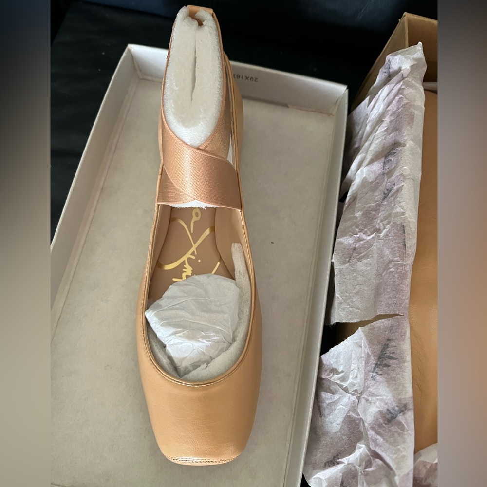 Jessica Simpson Nude Ballet Flats